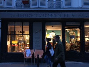 atelier d'encadrement et de décoration paris batignolles