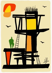 oeuvre le corbusier architecture dessins ipaddrawing lionel borla artistes paris art batignolles 