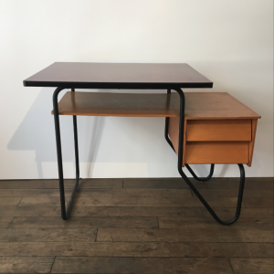 bureau metal tubulaire jacques hitier vintage annees50 boutique lartetlafaçon batignolles