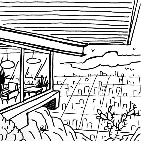 Archisketch Lionel Borla 20×20 ou 40×40 cm – 160€ et 340 €