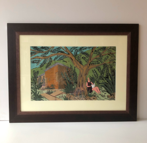 cabanon le corbusier roquebrune capmartin peinture lionelborla lartetlafaçon galerieart paris17