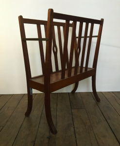 porte revues bois ancien annees40 lartetlafacon decoration antiquaire batignolles montmartre