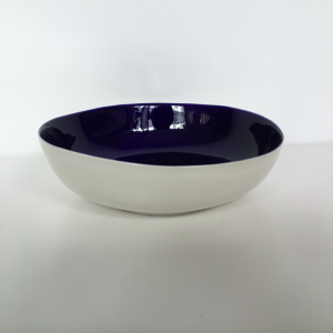saladier ceramique bleu atelier bazelaire decoration artisanat paris batignolles rue nollet