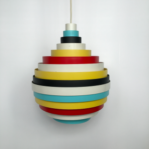 suspension luminaire scandinave multicolore paris batignolles decoration