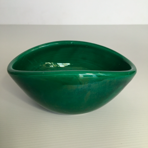 videpoche cendrier ceramique vert vallauris objets vintage lartetlafaçon decoration parisbrocante