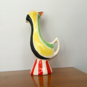 oiseau ceramique ancienne brocante paris pied e lampe la boutique de caroline selency paris17 objet multicolore