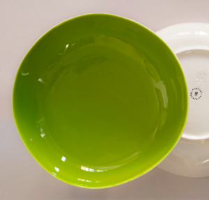 saladier atelierbazelaire vert tilleul clair ceramique paris