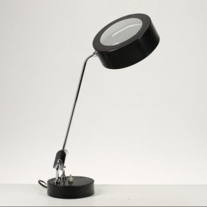 Perriand Charlotte Jumo Lamp metal soucoupe noir vintageshop paris design lartetlafaçon
