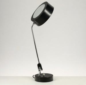 Perriand Charlotte Jumo Lamp metal soucoupe noir vintageshop paris design lartetlafaçon antiquaire