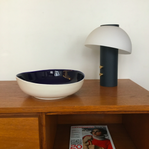 luminaire sonore enceinte bluetooth coupole opaline jaune fabrique piccolo