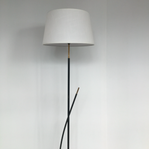 lampadaire vintage cle de sol arlus annees50 midcentury lighting frenchdesign virgule
