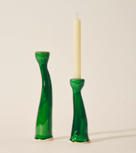 bougeoirs danseuses atelier bazelaire ceramique couleurs paris decoration candles