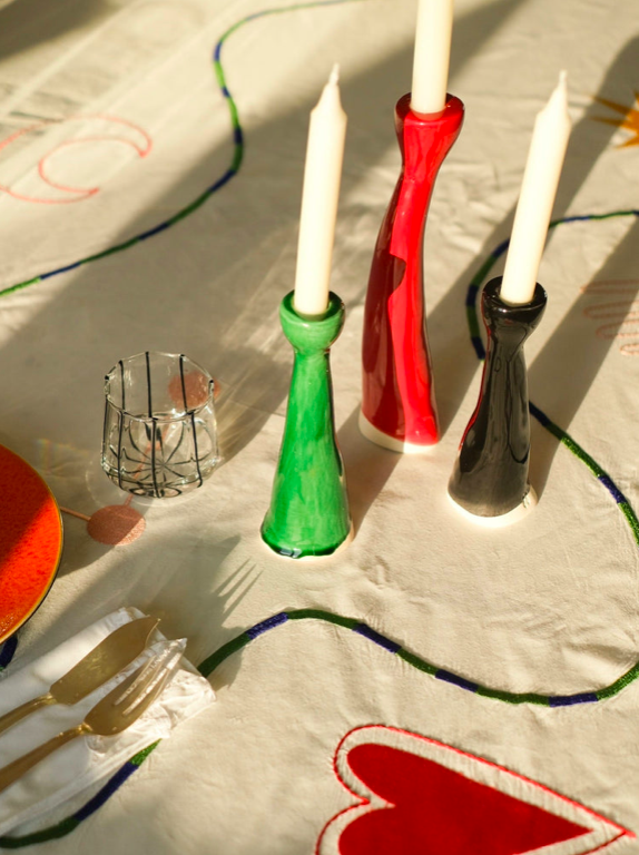 Bougeoirs danseuses Atelier Bazelaire – 48 € et 68 €