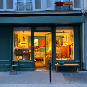 vitrine boutique rue nollet lartetelafacon decoration vintage