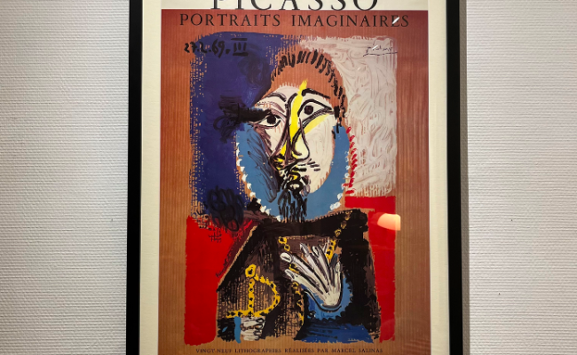 Affiche Vallauris Pablo Picasso 50×70 – 250 €