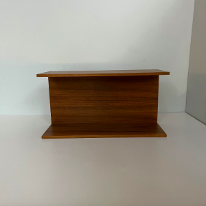 etagere murale bois clair vintage 1960 danish design WR Wilhelm Renz vintage mural shelf paris antique shop montmartre vintage