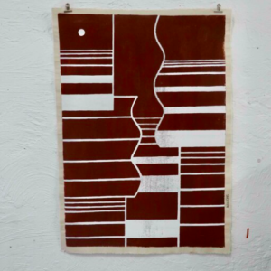 tenture serigraphie avrandinis vague