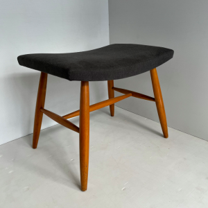 ottoman asko finlande gris vintage