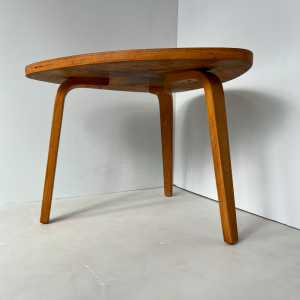 table basse appoint tripode bowwood alvar aalto steiner bois clair