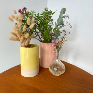 vase ceramique rose jaune couleur paris capucine valentin