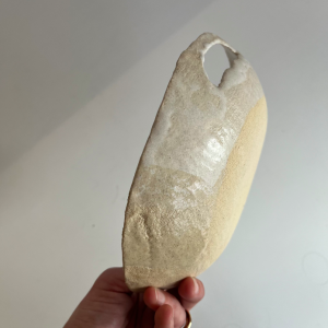 ceramique objets paris agnes beurel coupe ecru kintsugi or