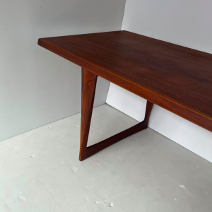 grande table basse 1m80 vintage teck borge mogensen galerie danoise paris boutique scandinave paris midcentury furniture detail