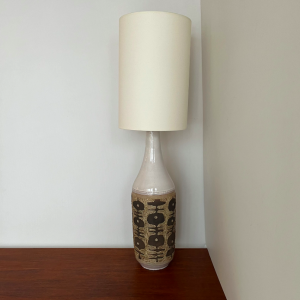 lampe ceramique vintage annees70 abantjour sur mesure paris light gallery