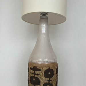 lampe ceramique vintage annees70 abantjour sur mesure paris light gallery atelier55 ceramic