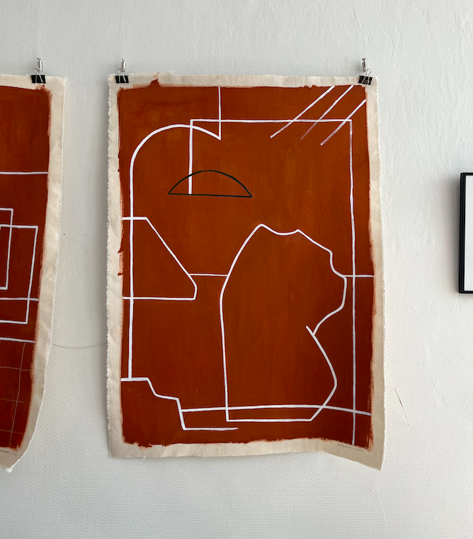 Toile originale Avrandinis 70 x 97 cm – 650 €