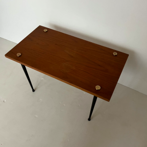 table basse dappoint en bois 1950