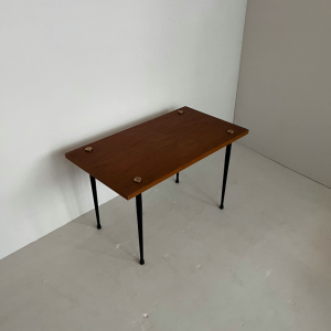 table basse dappoint en bois 1950 vintage paris batignolles