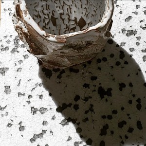 gobelet mug terre au couteau