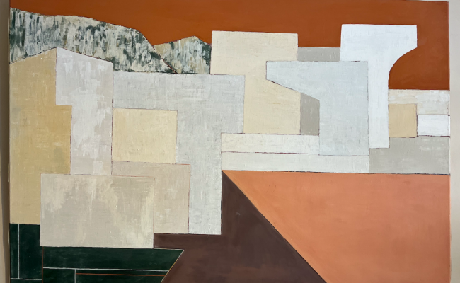 Grande toile « Prado » – A V R A N D I N I S –  150 x 100 cm – 1650 €