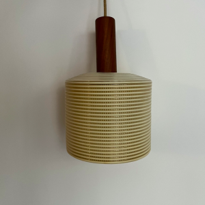suspension teck et rotaflex pvc vintage 1960s luminaire anciens paris batignolles montmartre 9eme face zoom