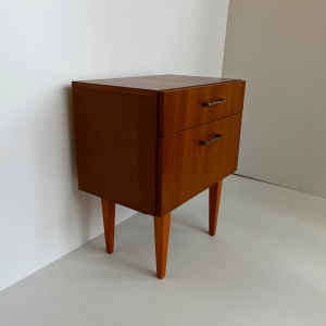 table de chevet annees 1950 tiroir abattant L'Annexe