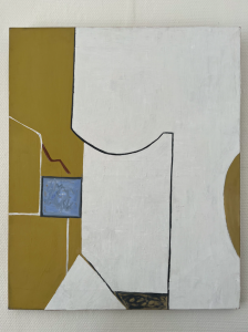 toile tableau venus buste avrandinis blanc beige ligne