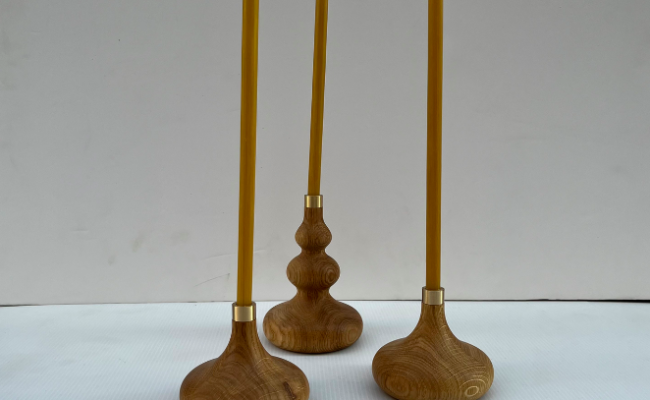 OVO THING Bougeoirs et bougies cire d’abeille de Lituanie –