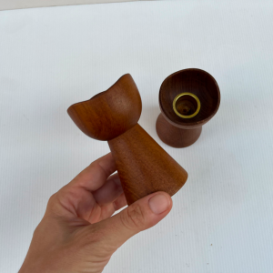 bougeoirs danois teck vintage galerie danoise paris clichy