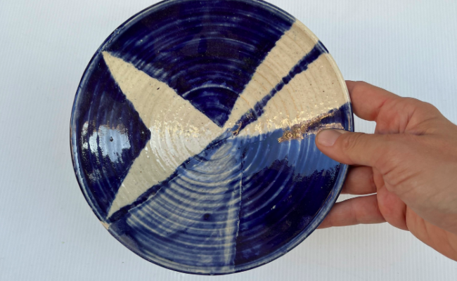Coupelle « anatole » de la céramiste Nelly Bonnand – 55 €