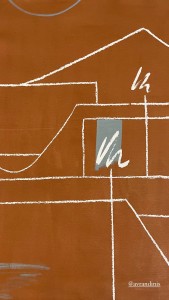 tenture serigraphie pigments mural avrandinis paris