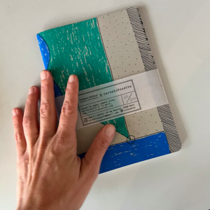 carnet chouette serigraphié à paris cite radieuse maison mirbel lartetlafacon paris carnet