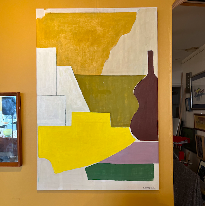 « La Terrasse » – A V R A N D I N I S – 60x90cm – 850 €