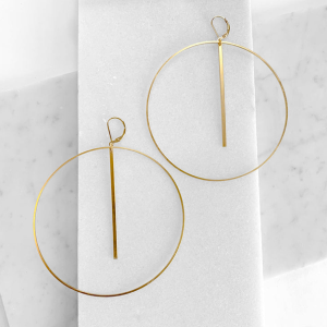 vermeil loop earing lewisandpine boucle