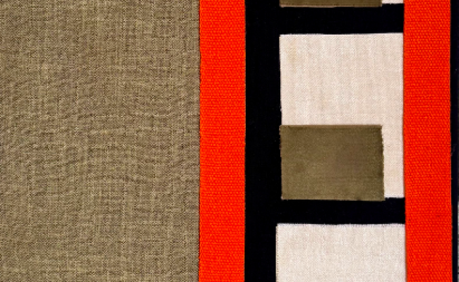 Tableaux textile « building » par Johara – 220 €