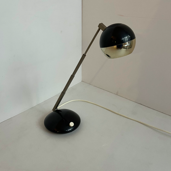 Lampe à poser vintage télescopique Eichhoff – D13 x H18/45 cm – 170 €