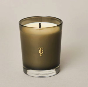 bougie parfumé fumé library boisé true grace meche carbonfree