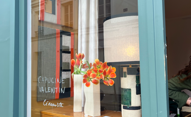 Lampe « ASTER » Capucine Valentin – 380 € + abat-jour