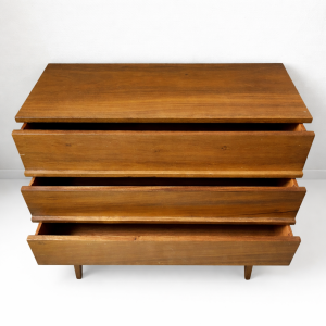 commode vintage annees 1960 3 tiroirs paris batingolles la boutique de carolin