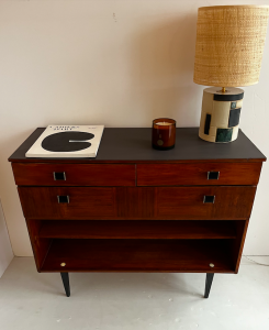 console art deco meuble de rangement vintage paris batignolles rue nollet la boutique de caroline