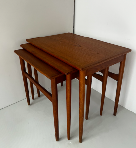 tables gigogne danoise teck annees60 midcentury coffee table teak